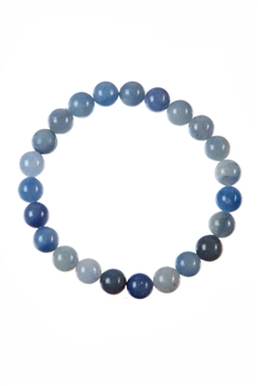 Blue Aventurine Stone Stretch Bracelet B3554