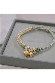 Flores Convallariae Braided Bracelet B3850