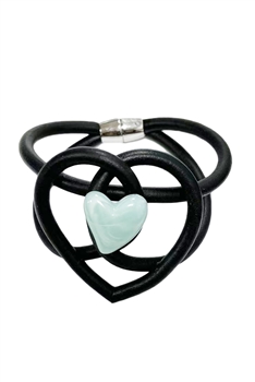 Geometry Heart Elastic Bracelet B3984