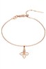 Zircon Pendant For Necklace Bracelet  P0580 - Pendant   Bracelet(Rose-Gold)