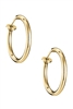 Stainless Steel Nose Rings/Earrings E4444 - Gold