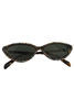 Rhinestone Sunglasses G0103 - Brown