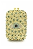 Against  Evil Eye Rectangle Evening Handbags HB0962 - Gold