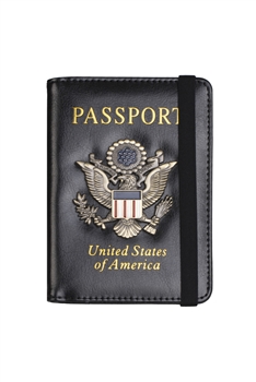 Passport Card Anti Magnetic Holder HB1637 - Black
