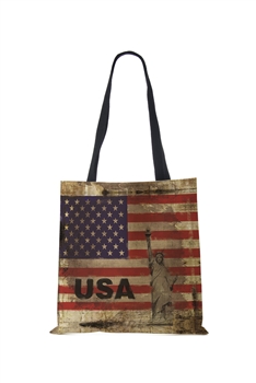 American Flag Patten Tote Bag HB2655