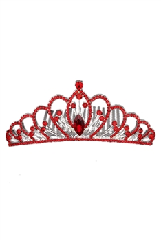 Rhinestone Crown Headband L3673