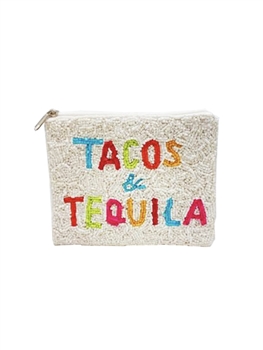 TACOS & TEQUILA Fully Coin Purse LAC-CP-1058-single