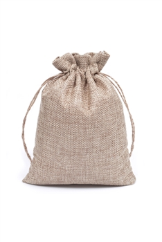 12 PCS  Gift Wrapping Linen Bag Set MIS0785