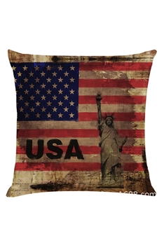 American Flag Printed Pillowcase MIS0980