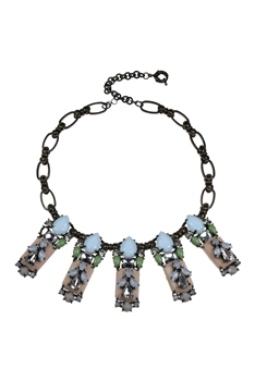 Retro Style Crystal Necklaces N1904