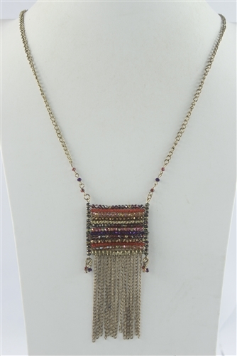 Crystal Chain Necklace N2342