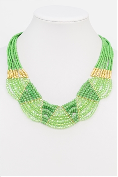 Necklace N2376 - Green