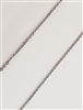 Simple Chain Necklace N3224-18inches-Gun Metal