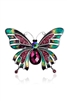 Alloy Butterfly Brooch PA3293