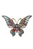Butterfly Rhinestone Pin PA3796 - Multi