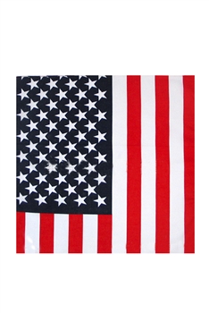 American Flag Printed Scarve S0161
