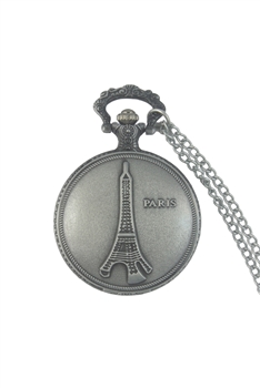Paris Watch Necklace WH0011 - Silver - S