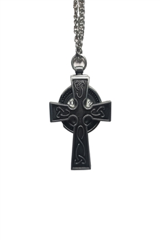 Cross Pocket Watch Necklaces WH0036-SILVER
