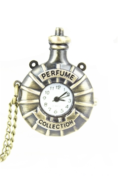 Perfume Bottle Watch Chain Necklaces WH0135