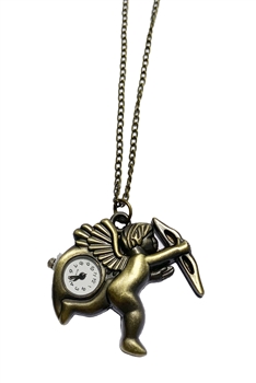 Cupid Watch Necklace WH0152