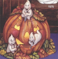 1577 Small Pumpkin and Ghosts