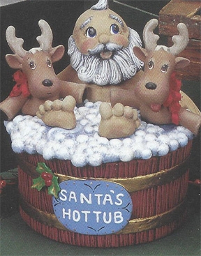1585 Santa's Hot Tub