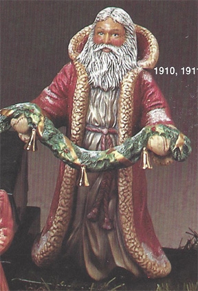 1910 Polish Old World Santa