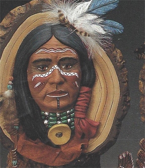 2226 Indian Warrior Mask