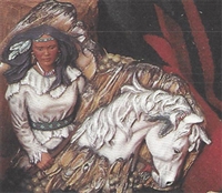 2317 Woman with Horse