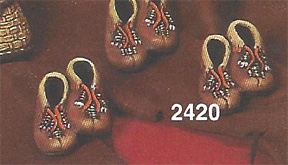 2420 Moccasins Ornament