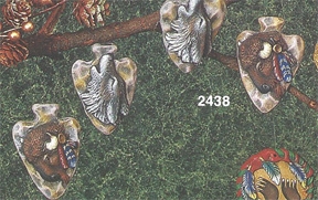 2438 Arrowhead Ornaments