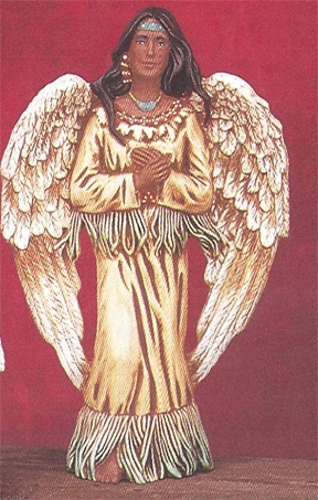 2677 Large Standing Indian Angel