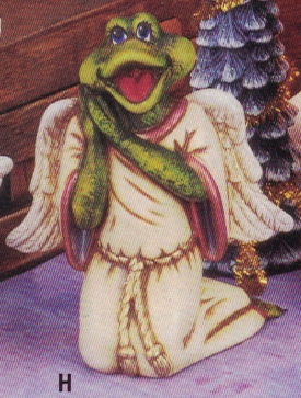2880 Kneeling Angel Frog