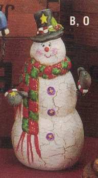 2941 Snowman with Buttons