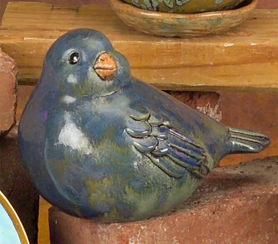 3840 Male Pottery Bird