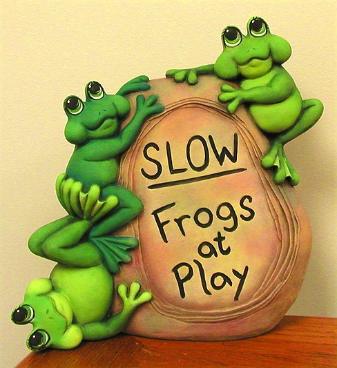 4015 Frogs at Play