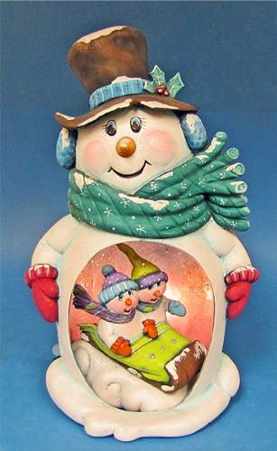 4091 Light Up Snowman