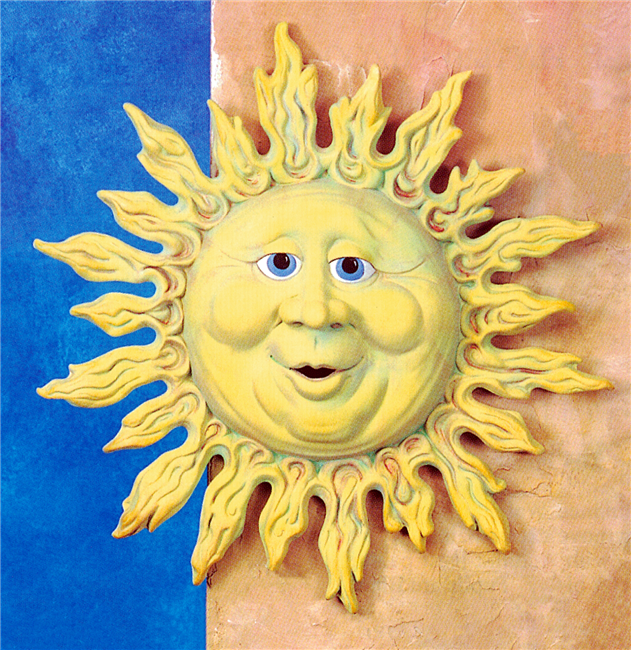 TL873 Sunshine Sun Plaque