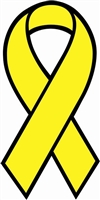 Yellow Windshield Ribbon