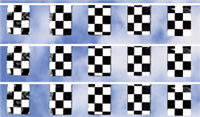 Checkered Rectangle Pennants
