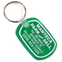 Soft-Touch Number 1 Key Fob