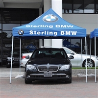 10' X 10' Custom Imprint w/ Valance Imprint One Color Tent