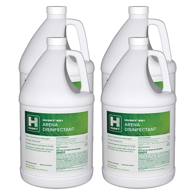 Husky 891 Arena Disinfectant (4) 1-Gallon units