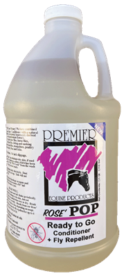 NEW! Rose' POP Conditioner/ Fly Repellent Ready to Go 1/2 gal