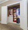 Cherry Wood Closet Organizer