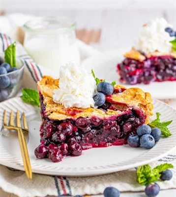 Ontario Blueberry Pie