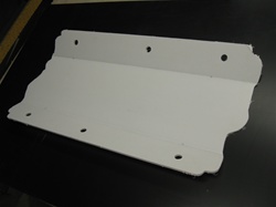 Lexan Chevrolet Manifold Valley Cover by Precision Plastic Products, Inc.