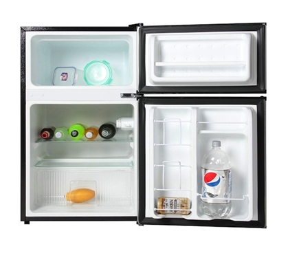 A Great College Idea For Students - Midea College Fridge with Freezer - 3.1 Cu Ft Dorm Essential