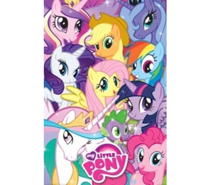 Must Have Dorm Item For Girls - My Little Pony Poster - Cute College Poster