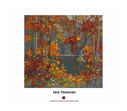 The Pool - Tom Thomson College Dorm Poster famous painting The Pool by Tom Thomson on dorm room size poster